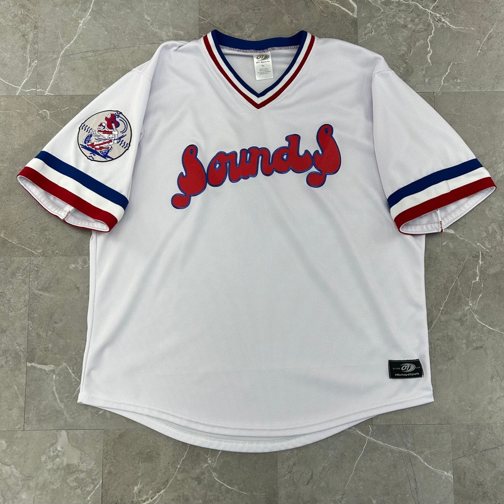 Vintage Nashville Sounds Baseball Jersey Mens XL (Brewers AAA) Stitched Ot Sport